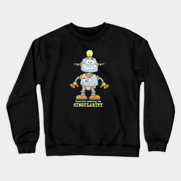 Singularity Crewneck Sweatshirt by UltraQuirky